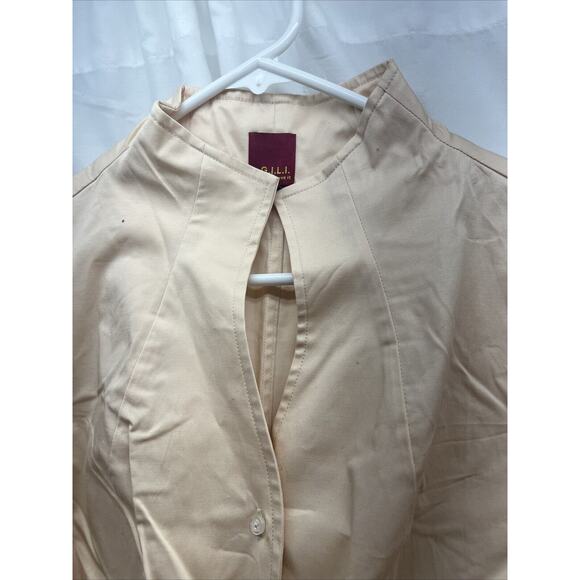 GILI Got It Love It Shirt Top Blouse Plus Size 18W Womens Peach - Picture 5 of 9